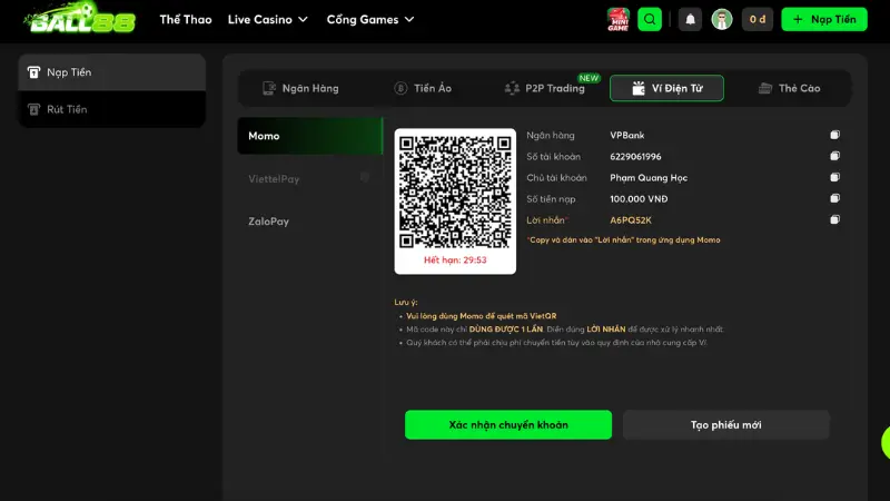 gười chơi không nên cung cấp thông tin đăng nhập cho người khác
